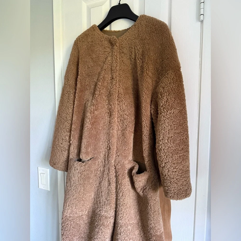 Jenni Kayne Yves Shearling Coat - Picture 5 of 6